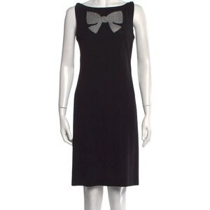 Moschino Bow Design Midi Dress